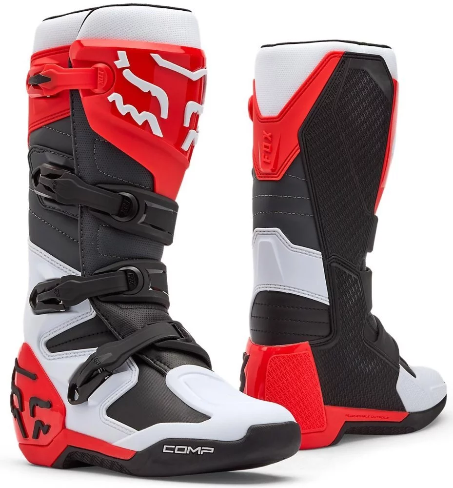 Fox Head COMP BOOT [FLUO RED]