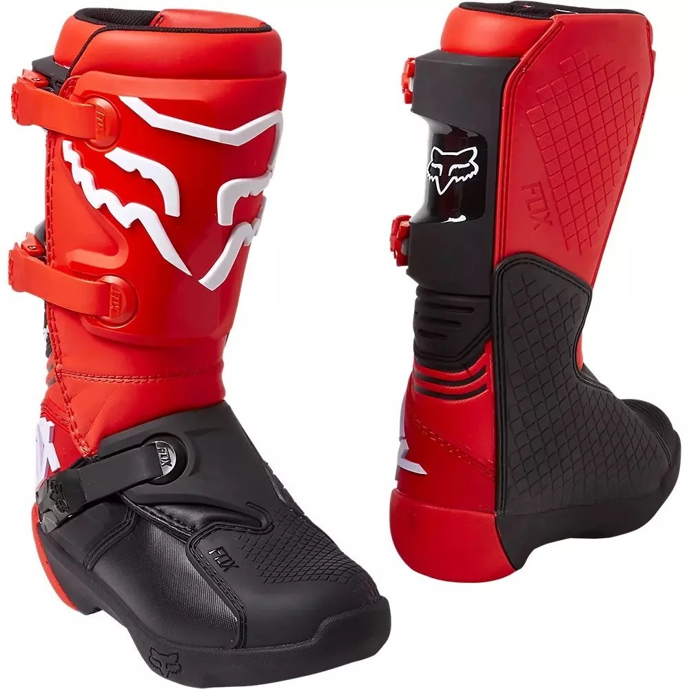 Fox Head COMP YOUTH BOOT [FLO RED]