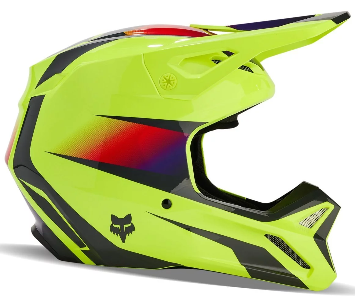 Fox Head V1 FLORA HELMET [YELLOW]