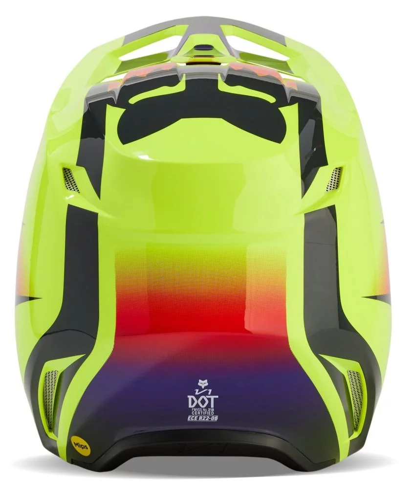Fox Head V1 FLORA HELMET [YELLOW]