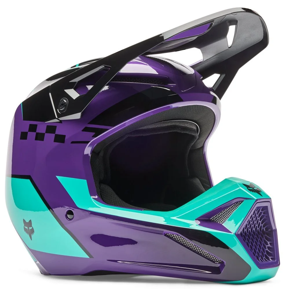 Fox Head V1 HELMET - COLLECT [GRAPE]