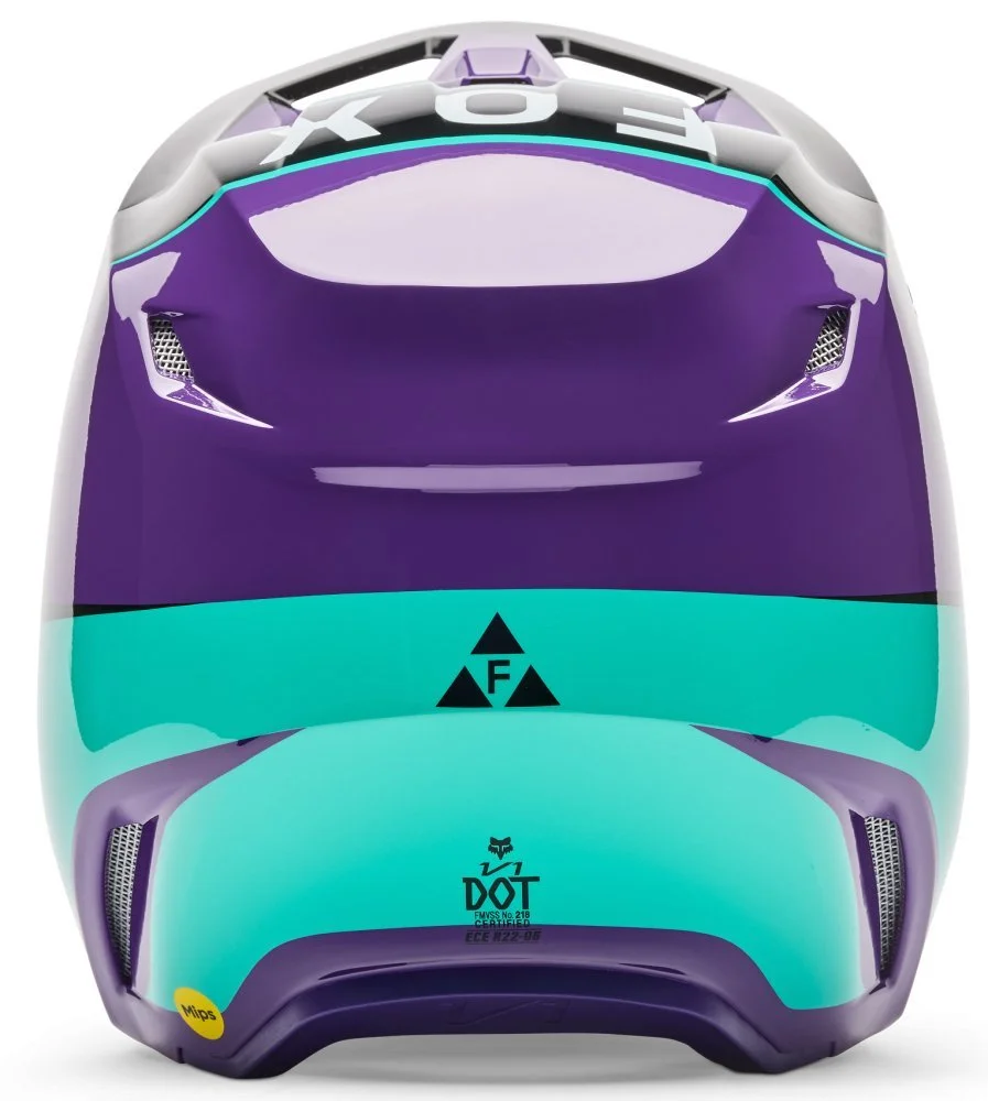 Fox Head V1 HELMET - COLLECT [GRAPE]