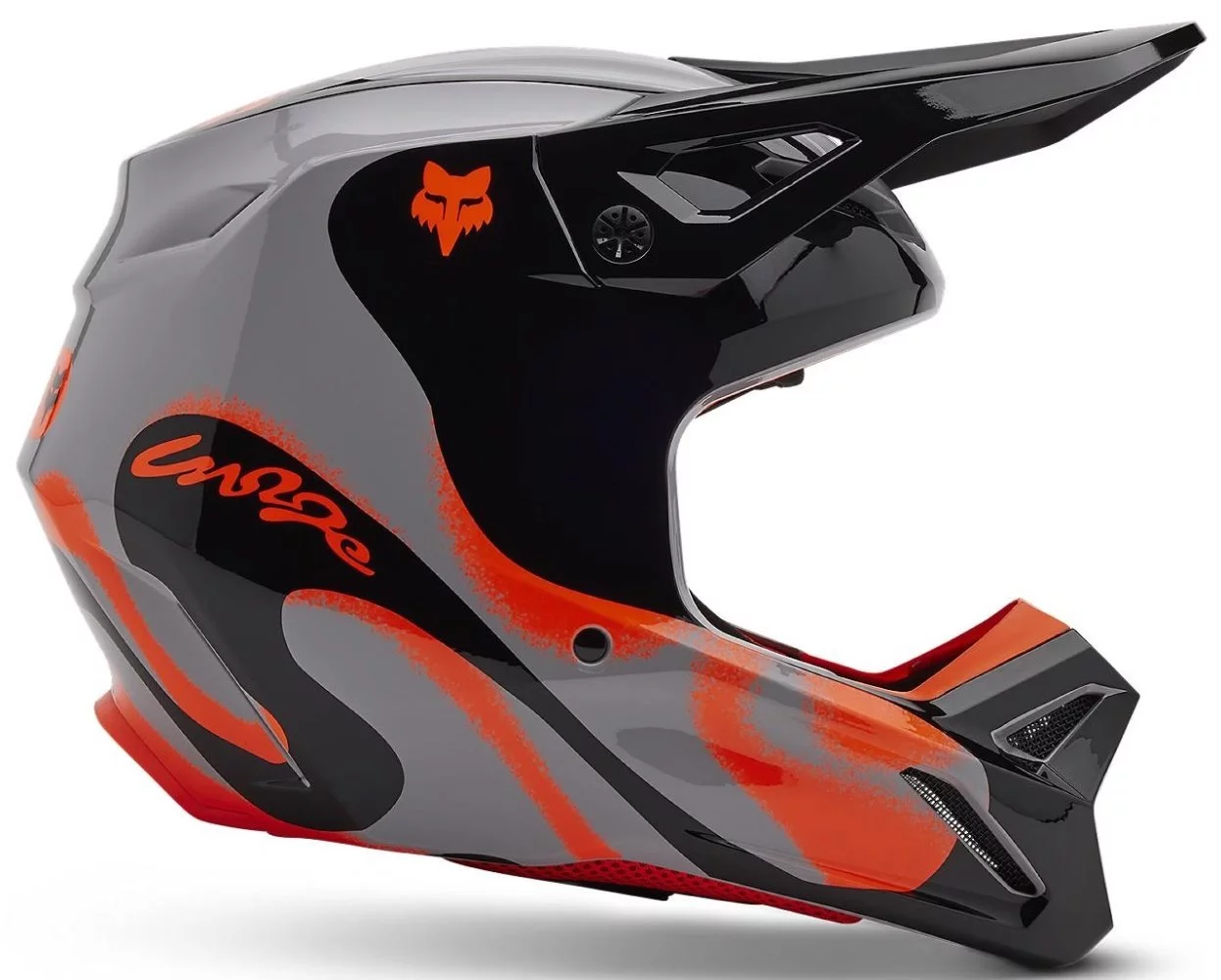 Fox Head V1 HELMET - EMOTION [STEEL GRAY]