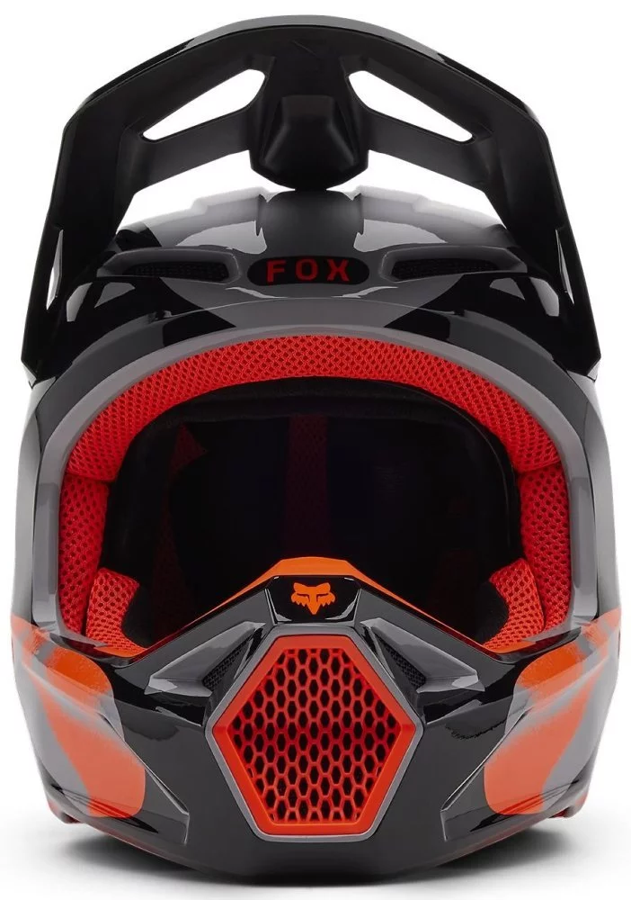 Fox Head V1 HELMET - EMOTION [STEEL GRAY]