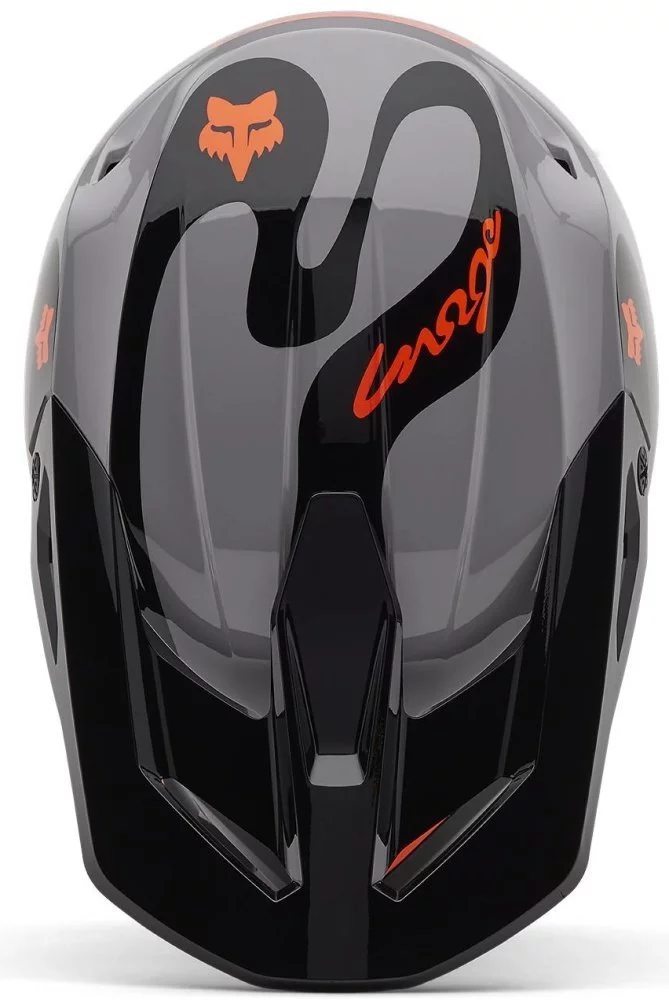 Fox Head V1 HELMET - EMOTION [STEEL GRAY]