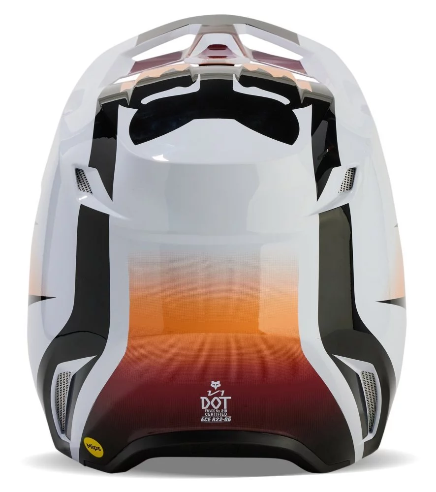 Fox Head V1 HELMET - FLORA [WHITE]