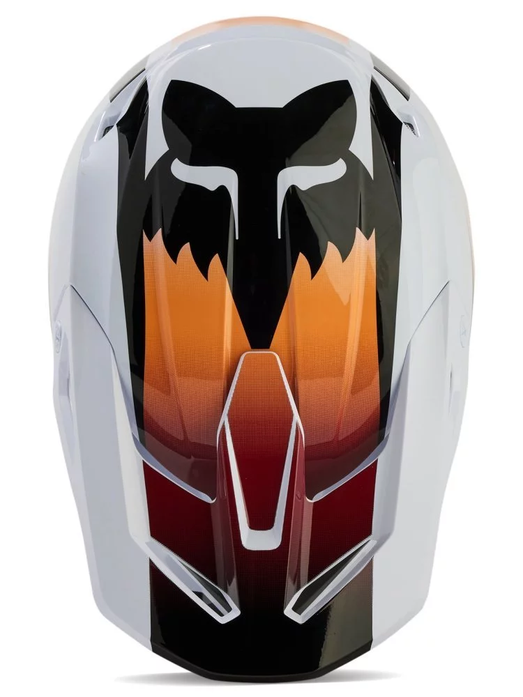 Fox Head V1 HELMET - FLORA [WHITE]