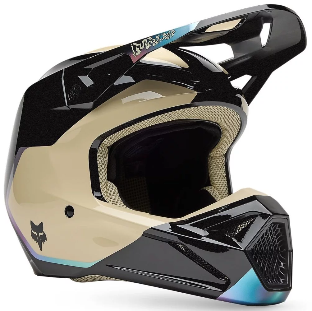 Fox Head V1 HELMET - HELLO FUTURE [BLACK]