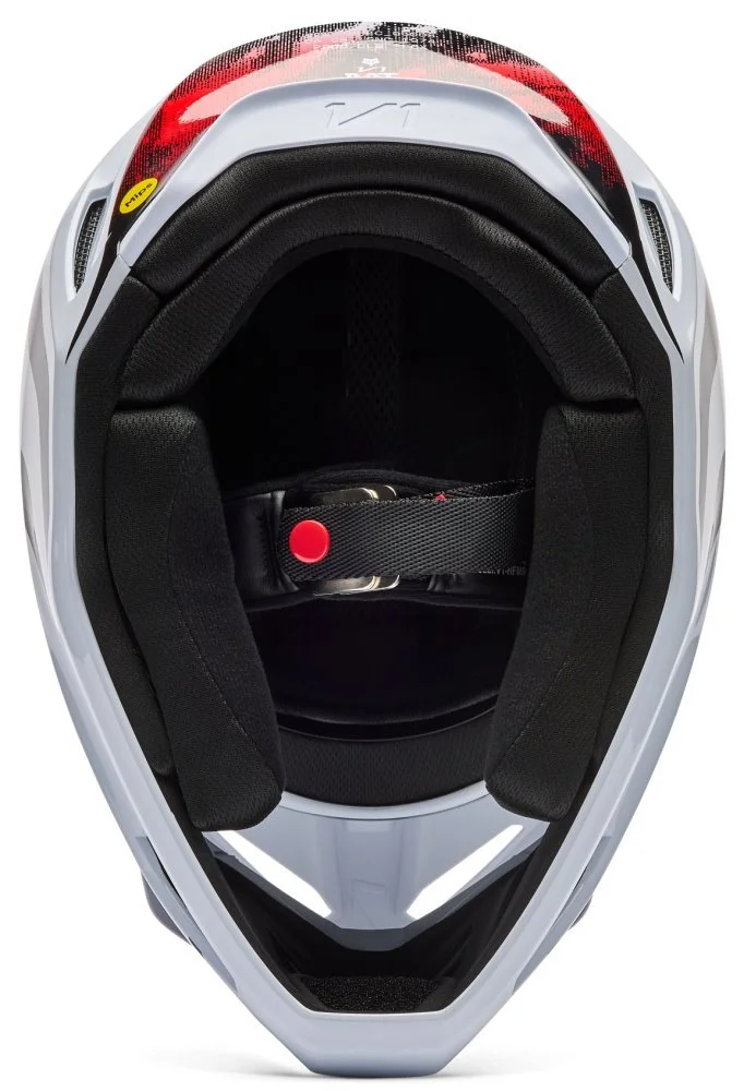 Fox Head V1 HELMET - KAIROS [FLO RED]