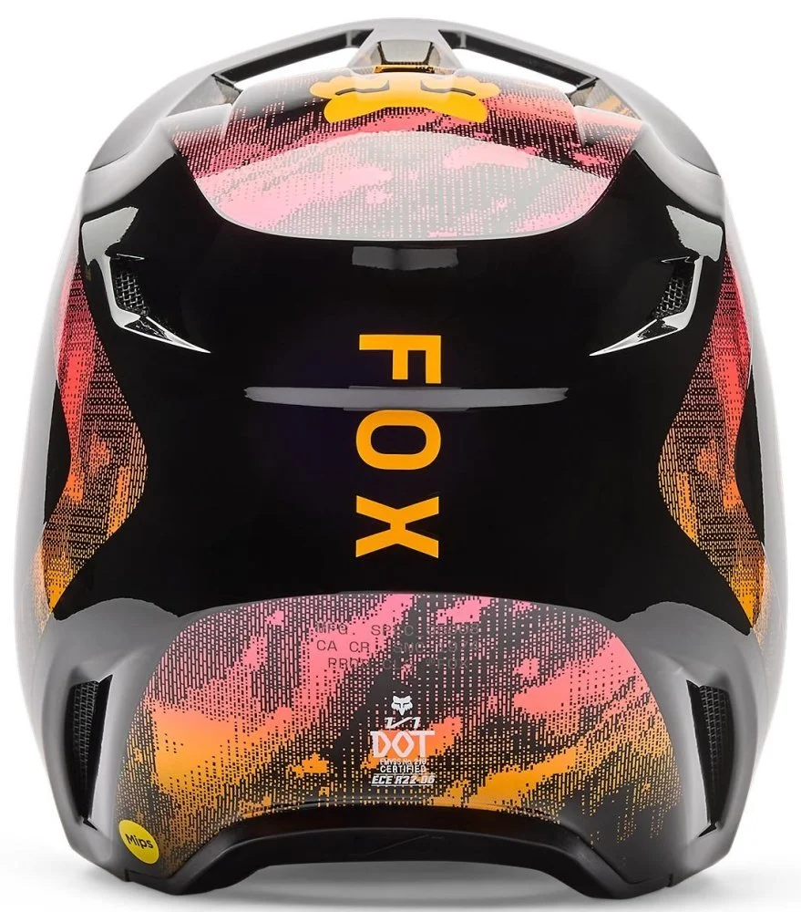 Fox Head V1 HELMET - KAIROS [TANGERINE]