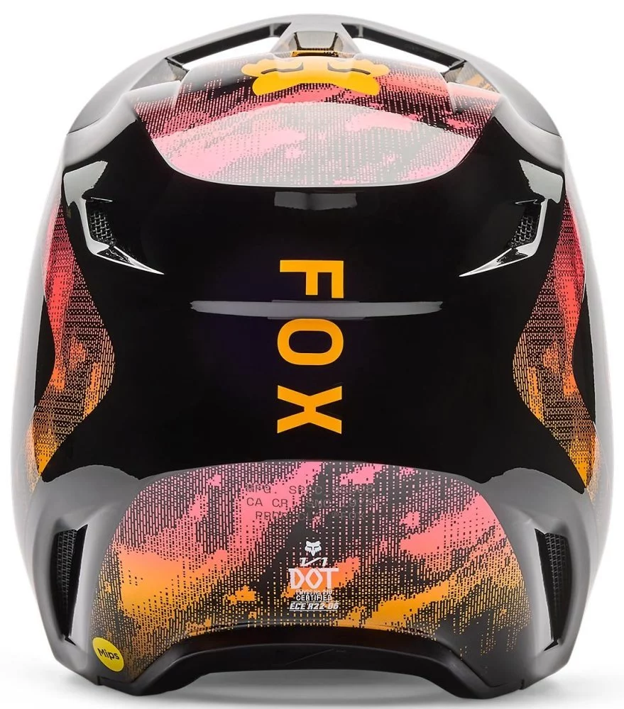 Fox Head V1 HELMET - KAIROS [TANGERINE]