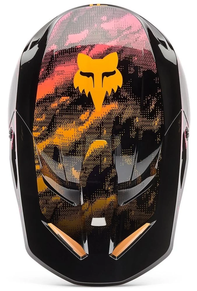 Fox Head V1 HELMET - KAIROS [TANGERINE]