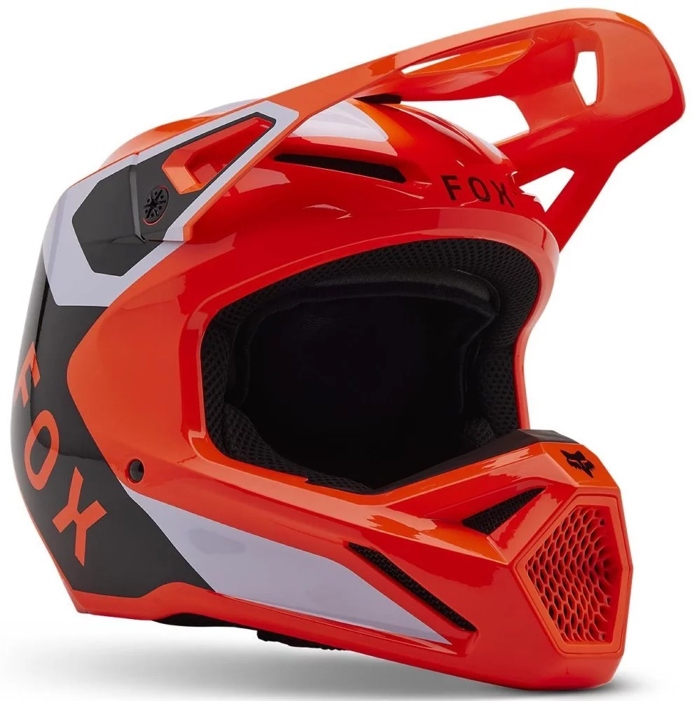 Fox Head V1 HELMET - LEAN [FLO ORANGE]