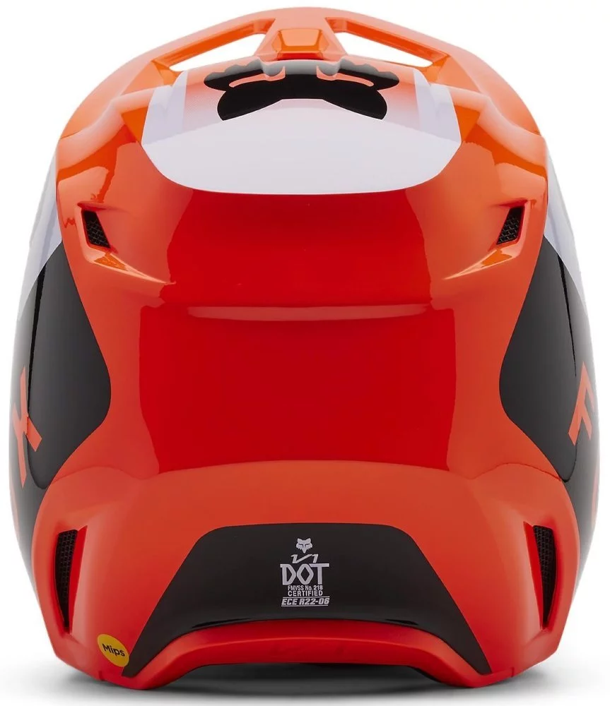 Fox Head V1 HELMET - LEAN [FLO ORANGE]
