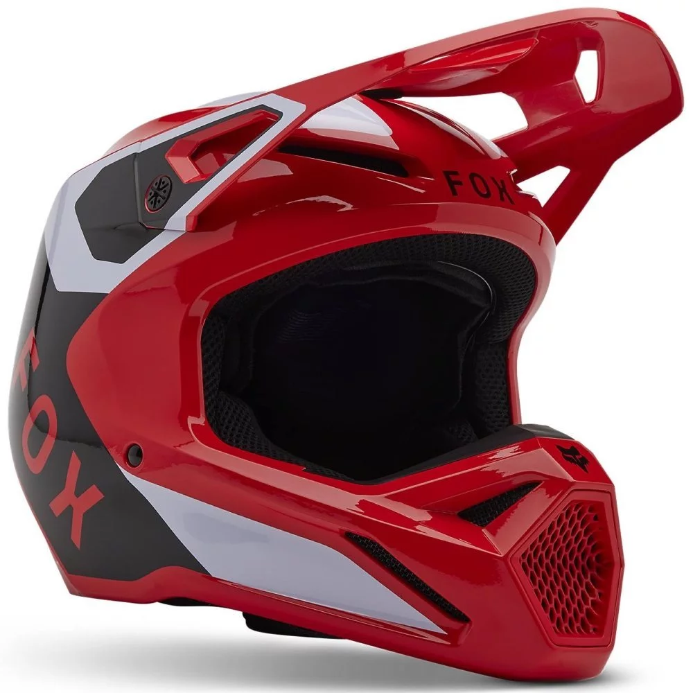 Fox Head V1 HELMET - LEAN [FLO RED]