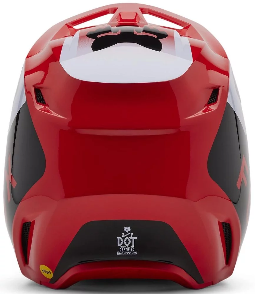 Fox Head V1 HELMET - LEAN [FLO RED]