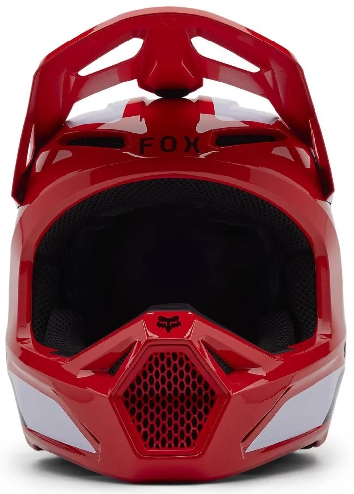 Fox Head V1 HELMET - LEAN [FLO RED]