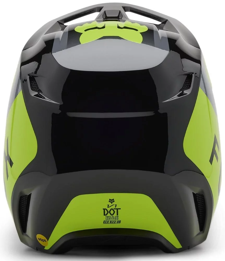 Fox Head V1 HELMET - LEAN [YELLOW]
