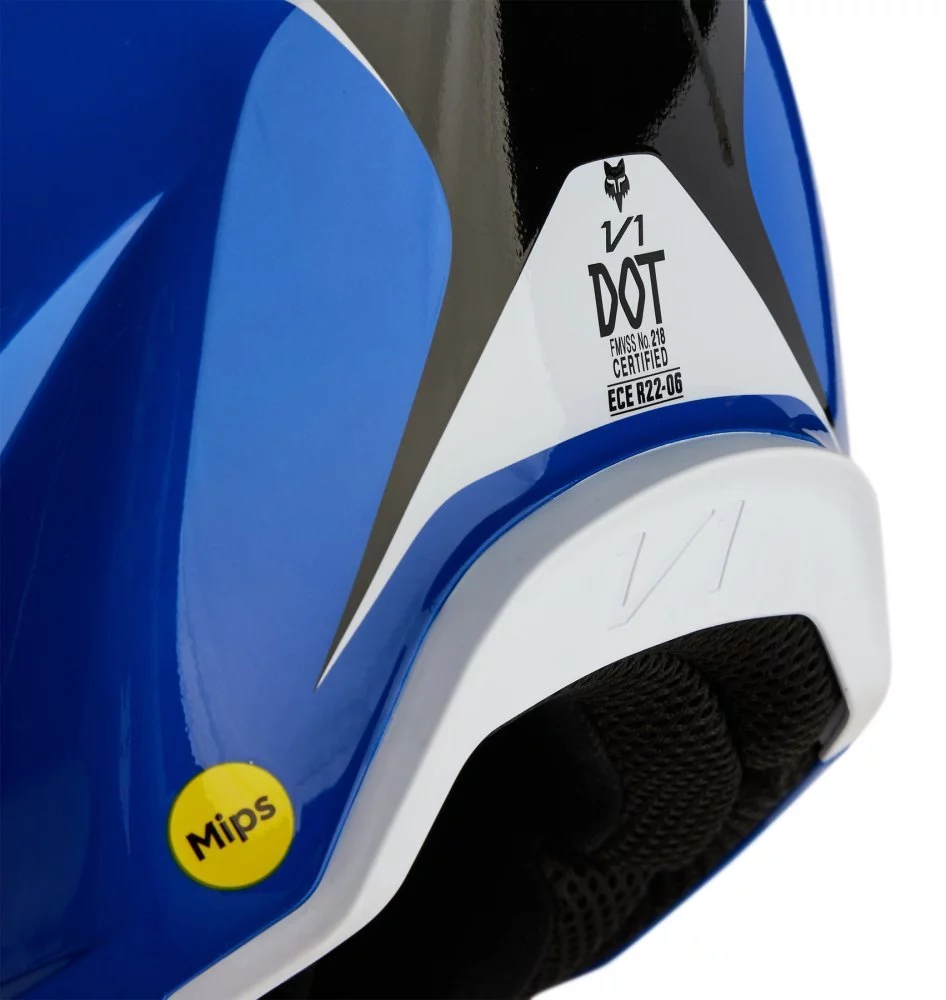 Fox Head V1 HELMET - NITRO [BLUE]