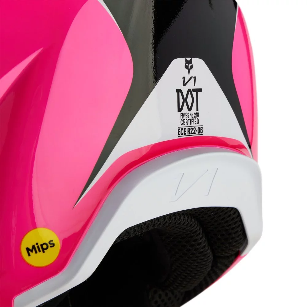 Fox Head V1 HELMET - NITRO [PINK]