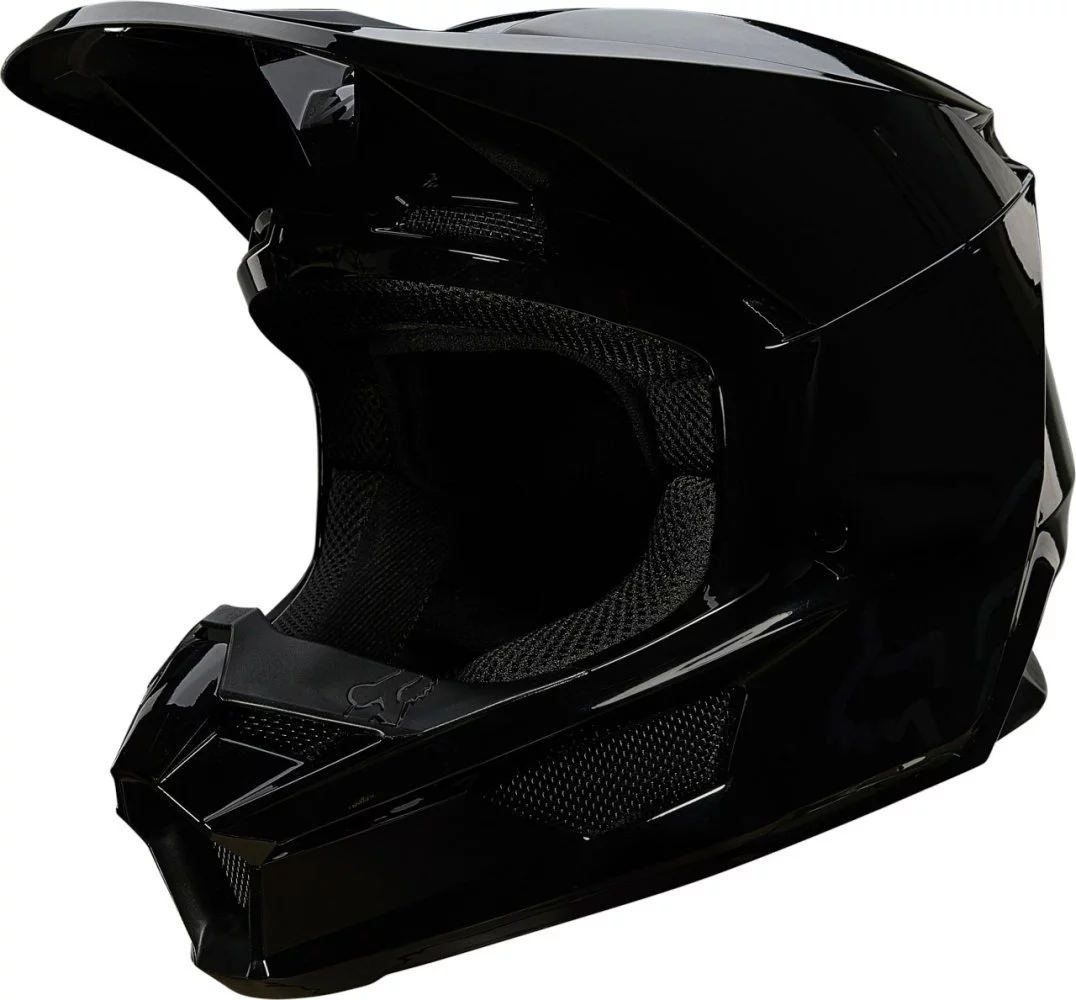 Fox Head V1 HELMET - PLAIC [BLACK]