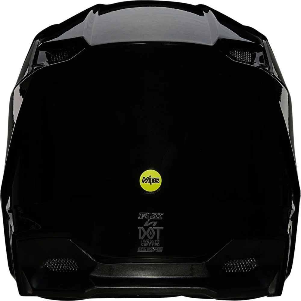 Fox Head V1 HELMET - PLAIC [BLACK]