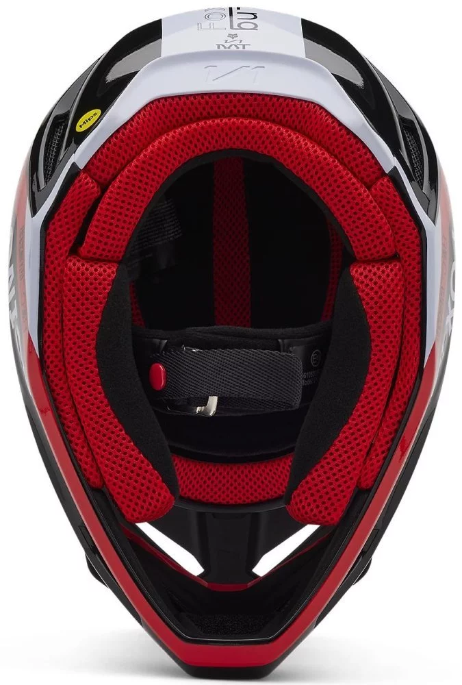 Fox Head V1 HELMET - RACE SPEC [FLO RED]