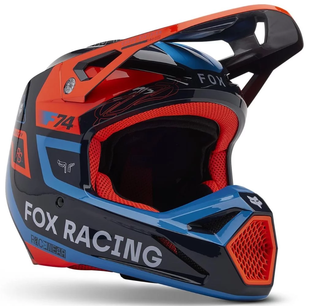 Fox Head V1 HELMET - RACE SPEC [MIDNIGHT]