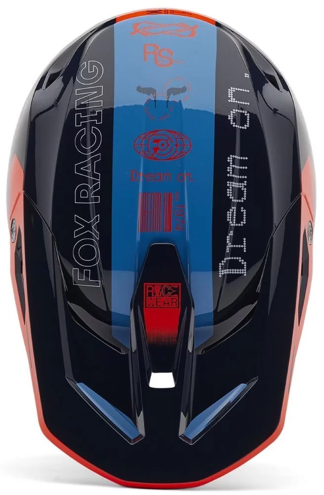 Fox Head V1 HELMET - RACE SPEC [MIDNIGHT]