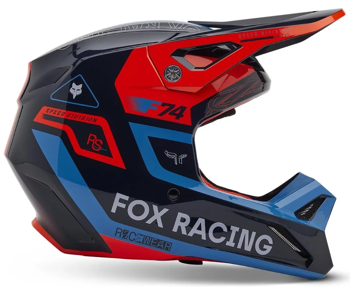 Fox Head V1 HELMET - RACE SPEC [MIDNIGHT]