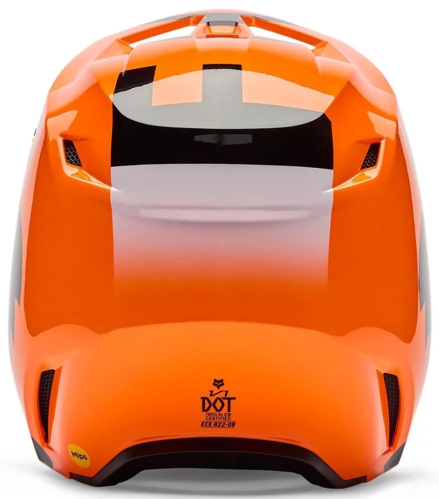 Fox Head V1 HELMET - SHIELD [FLO ORANGE]