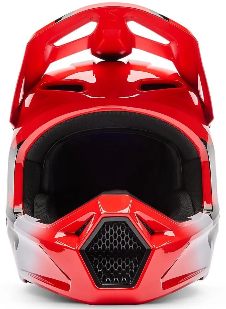 Fox Head V1 HELMET - SHIELD [FLO RED]