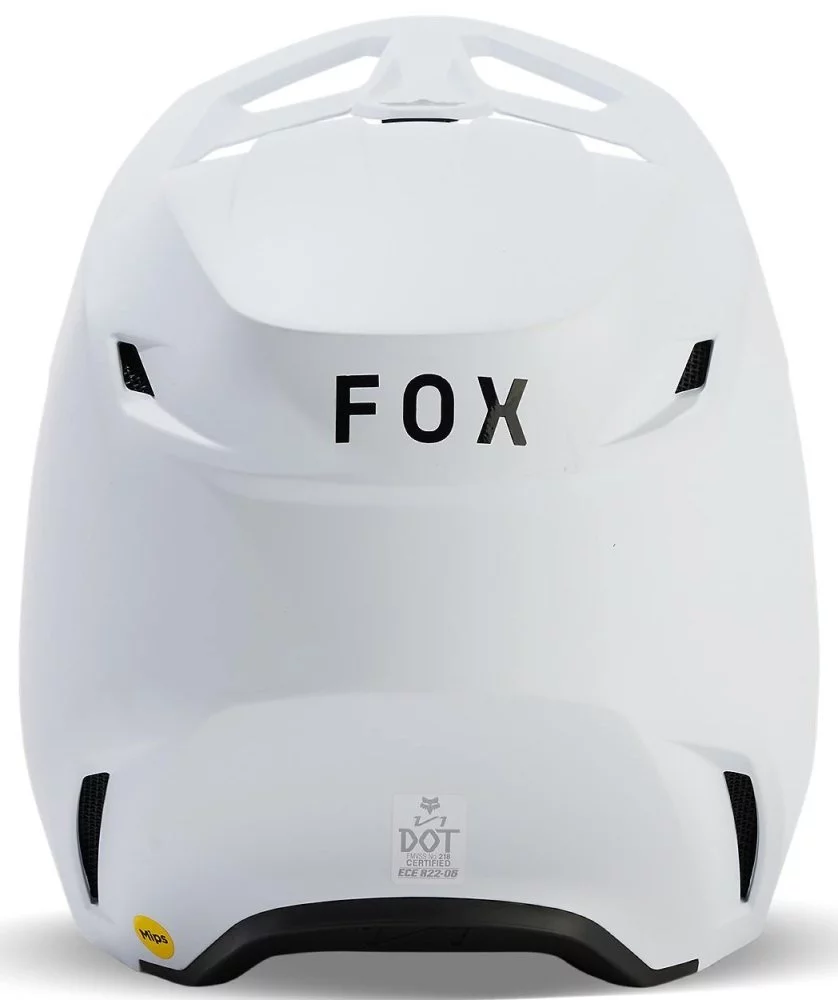 Fox Head V1 HELMET - SOLID MATTE [WHITE]