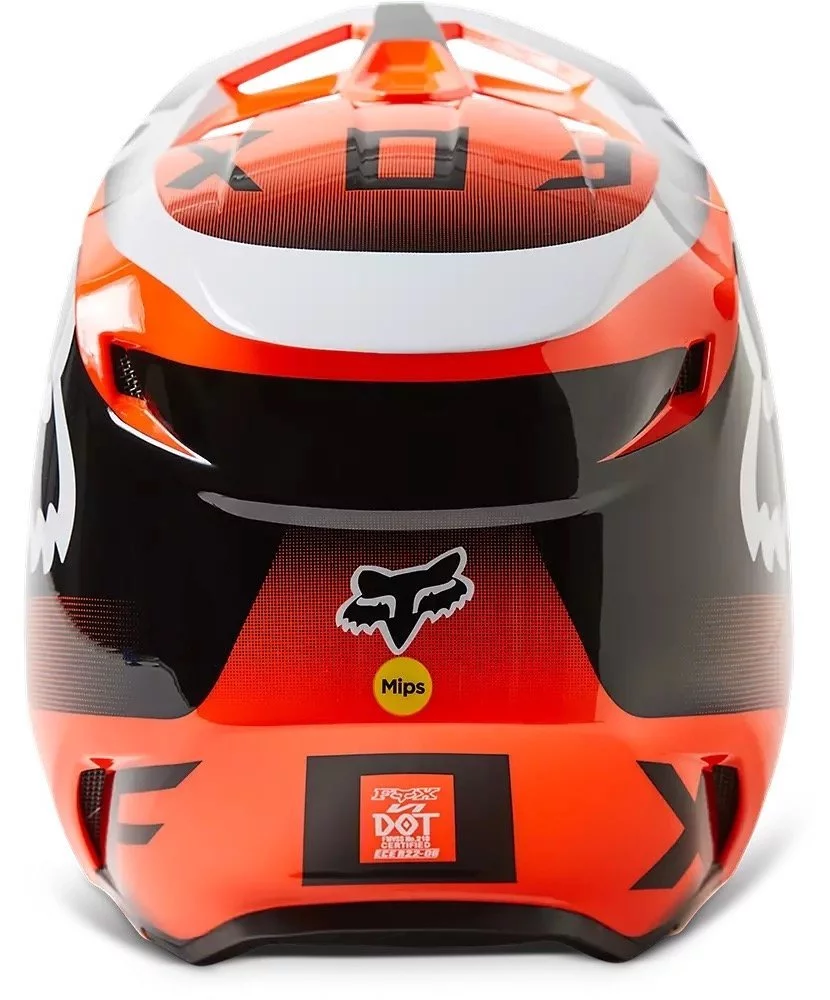 Fox Head V1 LEED HELMET [FLO ORANGE]