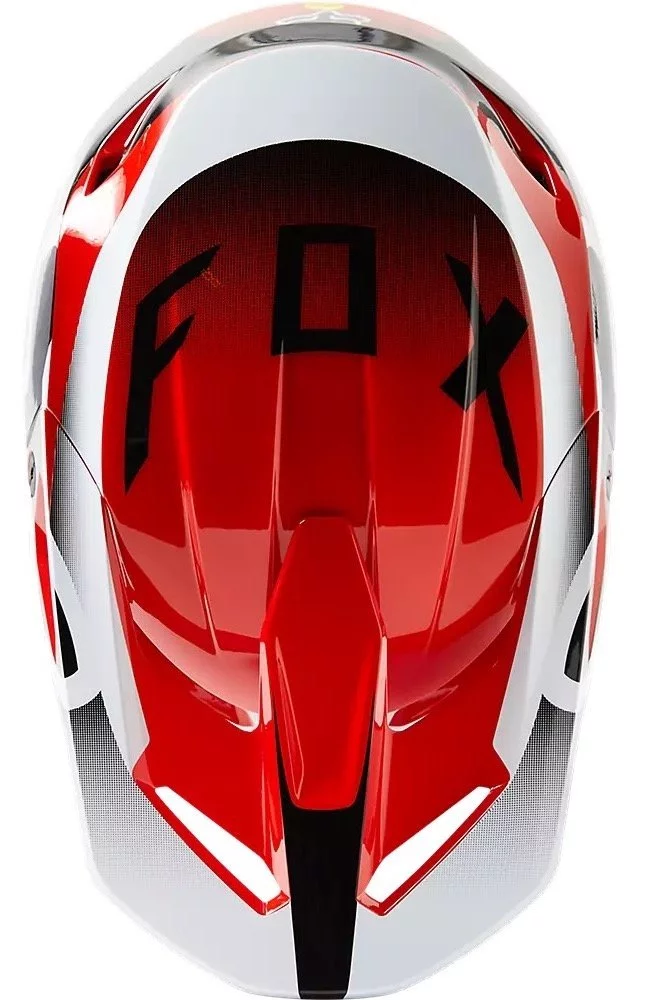 Fox Head V1 LEED HELMET [FLO RED]