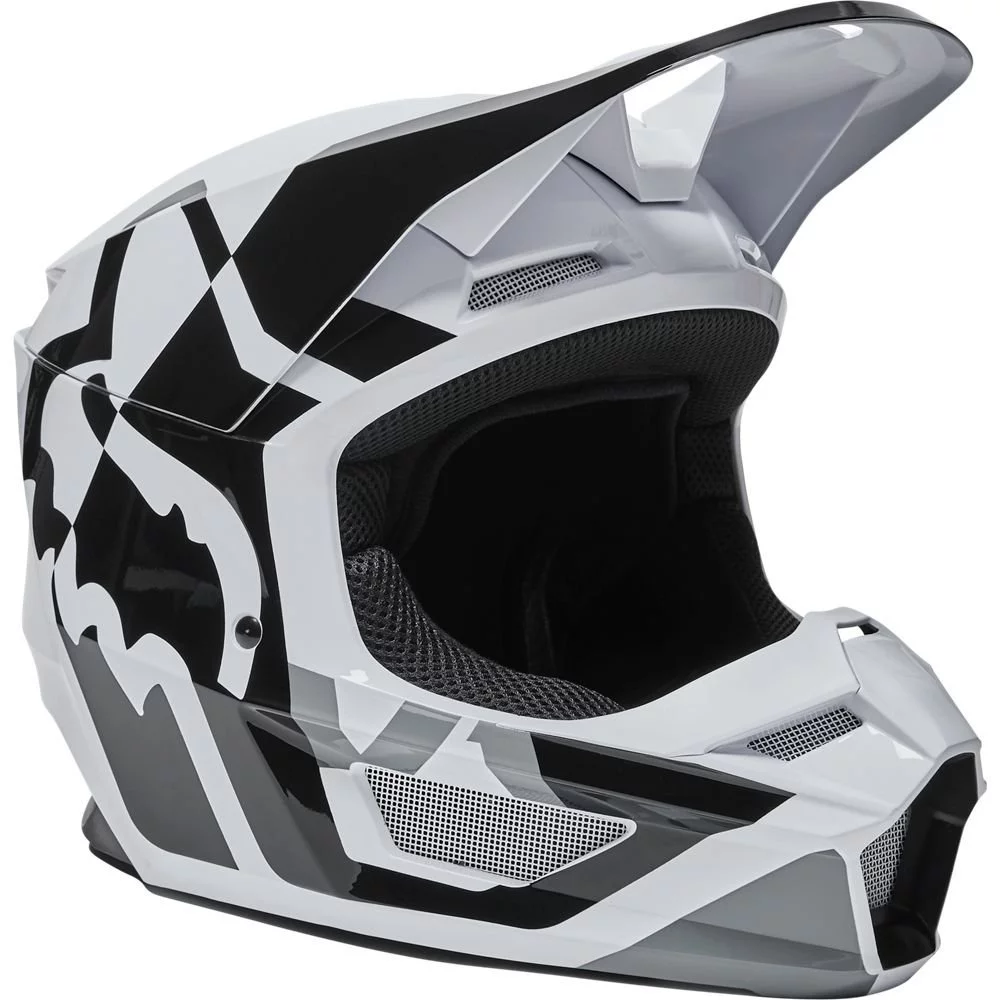 Fox Head V1 MIPS LUX HELMET [BLACK/WHITE]