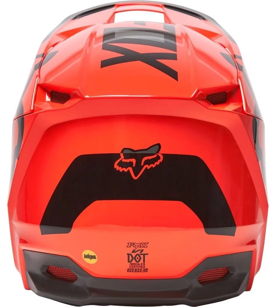 Fox Head V1 MIPS LUX HELMET [FLO ORANGE]