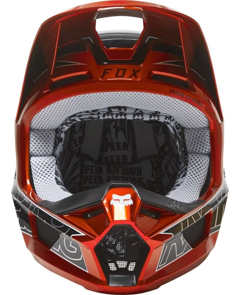 Fox Head V1 MIPS PERIL HELMET [FLO RED]