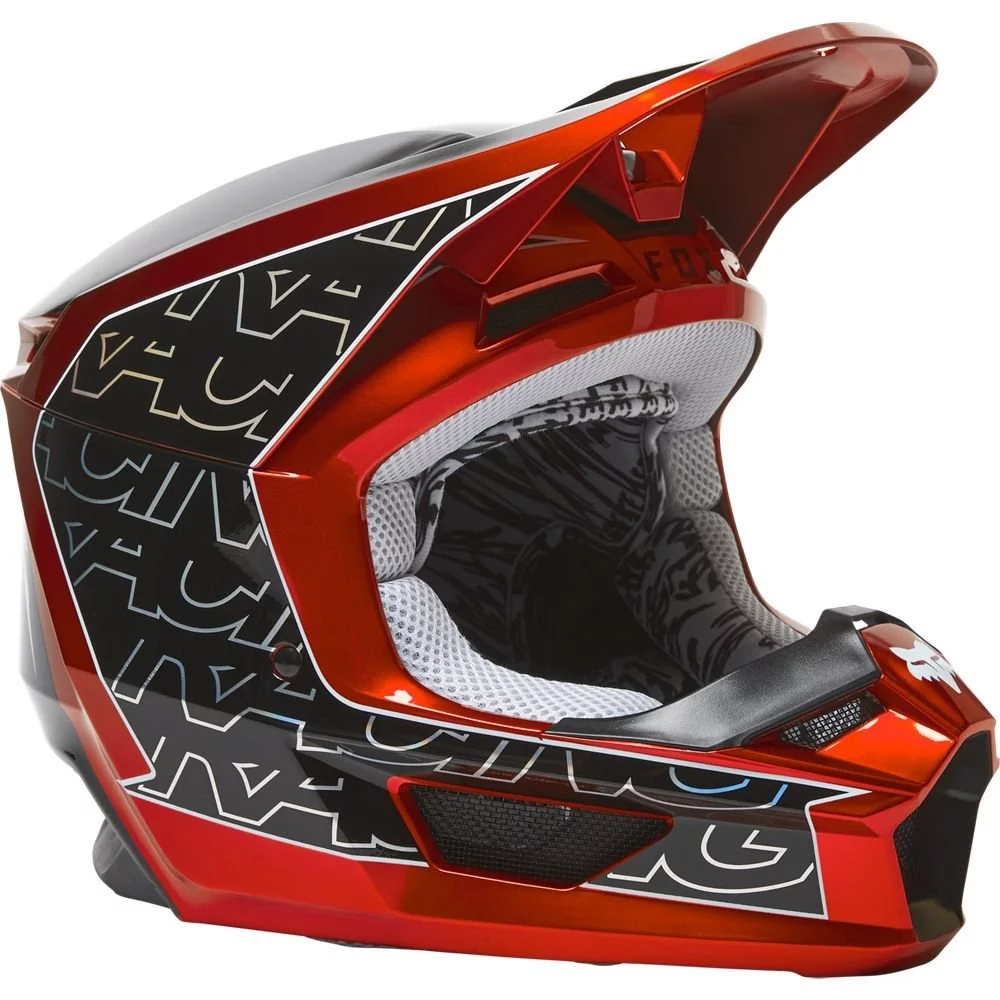 Fox Head V1 MIPS PERIL HELMET [FLO RED]
