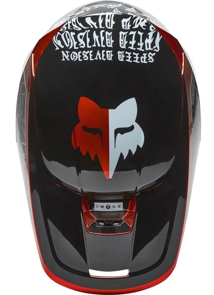 Fox Head V1 MIPS PERIL HELMET [FLO RED]