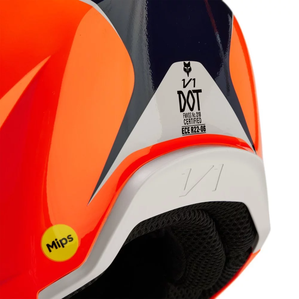 Fox Head V1 NITRO HELMET [FLO ORANGE]