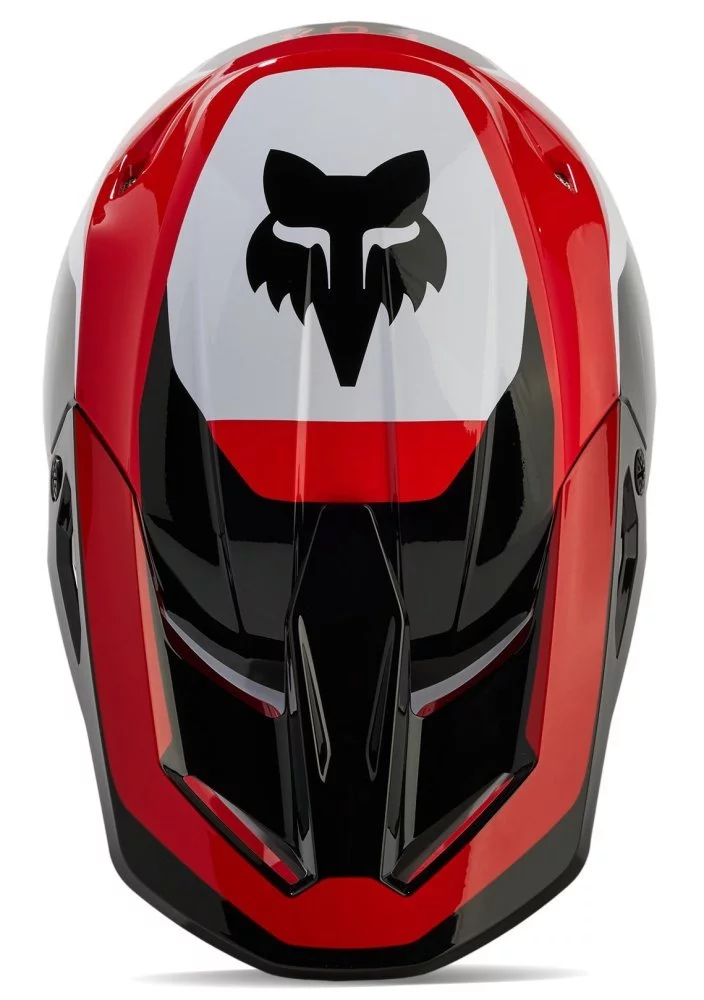 Fox Head V1 NITRO HELMET [FLO RED]