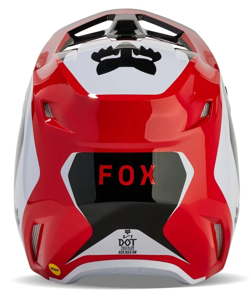 Fox Head V1 NITRO HELMET [FLO RED]