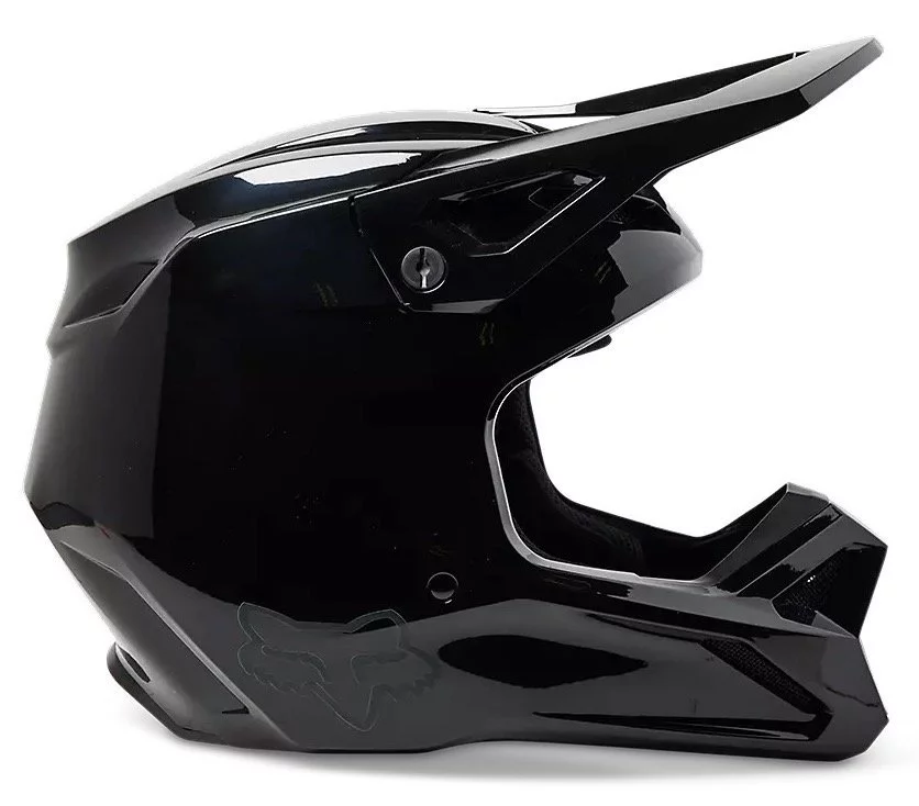Fox Head V1 SOLID HELMET [BLACK]