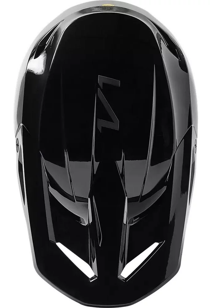Fox Head V1 SOLID HELMET [BLACK]