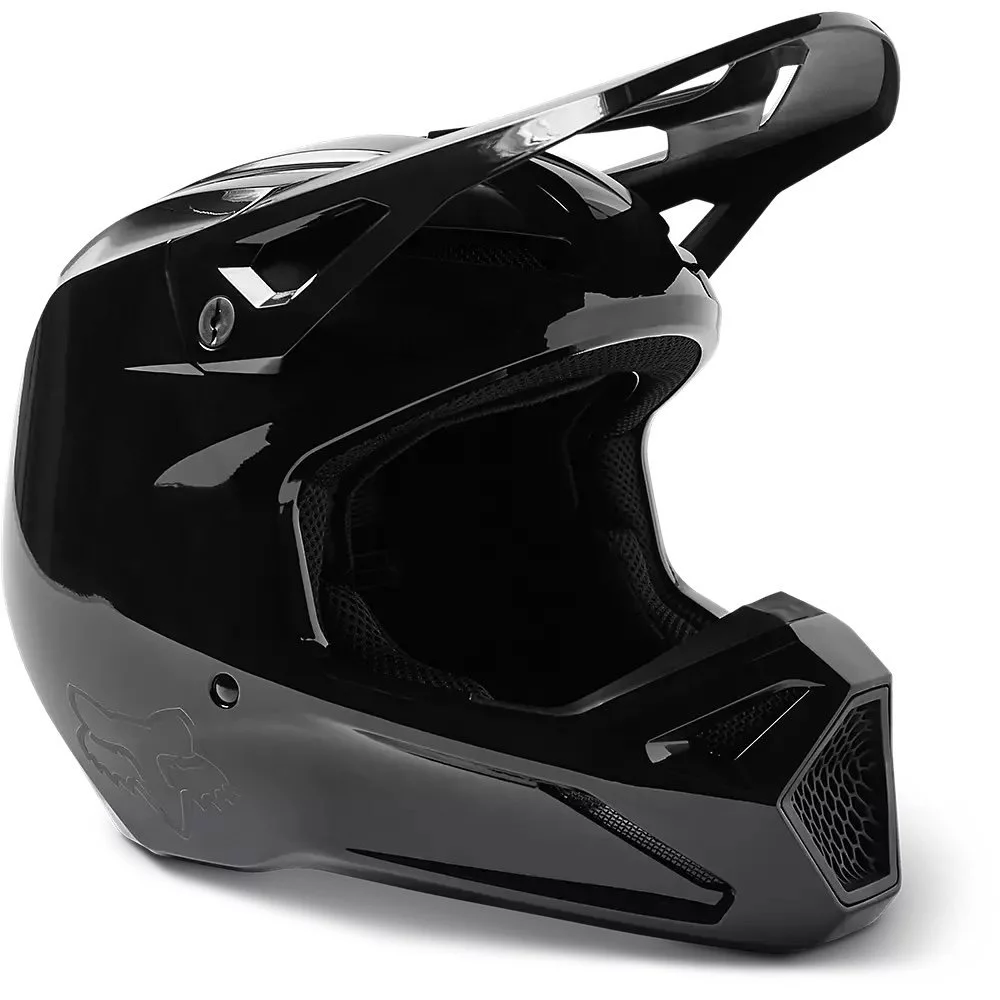 Fox Head V1 SOLID HELMET [BLACK]