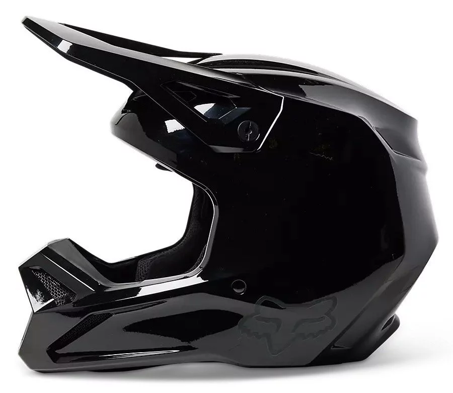Fox Head V1 SOLID HELMET [BLACK]
