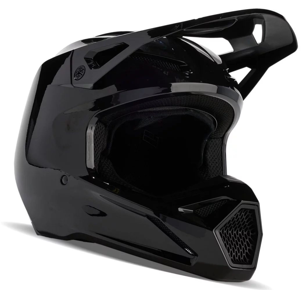 Fox Head V1 SOLID HELMET [BLACK]