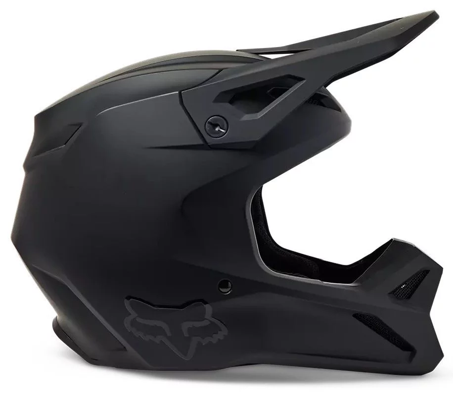 Fox Head V1 SOLID HELMET [MATTE BLACK]