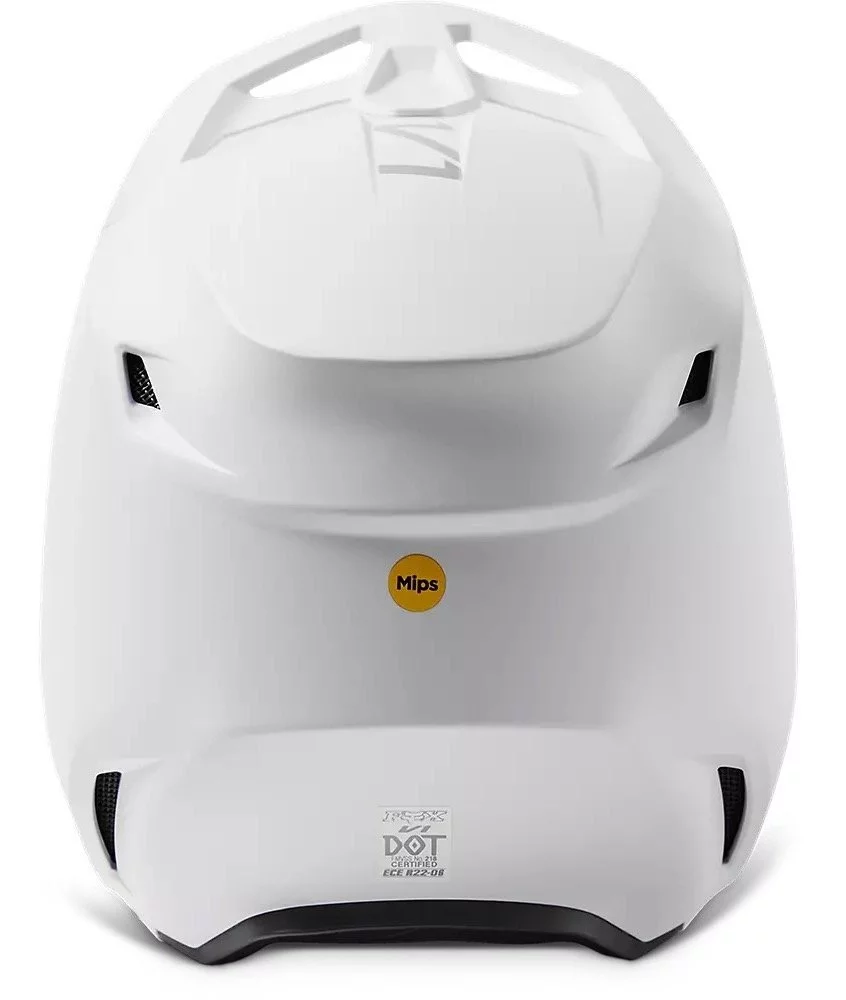 Fox Head V1 SOLID HELMET [MATTE WHITE]